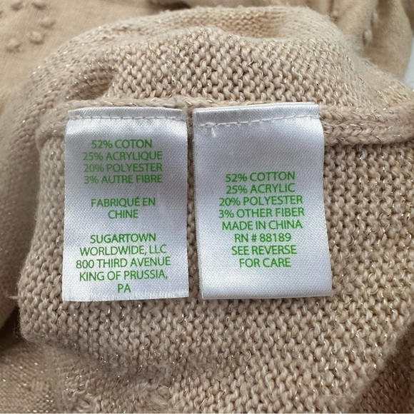 Lilly Pulitzer Kippa Heart Sweater Size XL - Picture 3 of 5